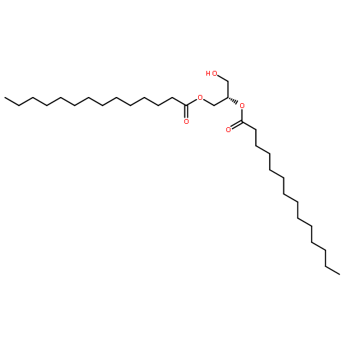 Tetradecanoic acid,1,1'-[(1S)-1-(hydroxymethyl)-1,2-ethanediyl] ester