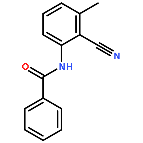 Benzamide, N-(2-cyano-3-methylphenyl)-