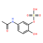 N-[4-Hydroxy-3-(sulfooxy)phenyl]acetamide Sodium Salt