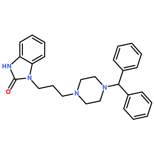 1-(3-(4-Benzhydrylpiperazin-1-yl)propyl)-1H-benzo[d]imidazol-2(3H)-one