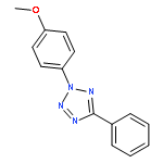 2H-Tetrazole, 2-(4-methoxyphenyl)-5-phenyl-