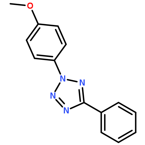 2H-Tetrazole, 2-(4-methoxyphenyl)-5-phenyl-