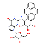 Guanosine,N-[(7S,8R,9S,10R)-7,8,9,10-tetrahydro-7,8,9-trihydroxybenzo[a]pyren-10-yl]-