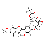 O-(6-O-Acetyl-beta-D-glucopyranoside)(-)-Maackiain