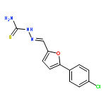 Hydrazinecarbothioamide, 2-[[5-(4-chlorophenyl)-2-furanyl]methylene]-