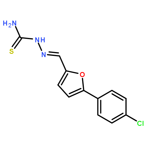 Hydrazinecarbothioamide, 2-[[5-(4-chlorophenyl)-2-furanyl]methylene]-