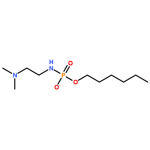 PHOSPHORAMIDIC ACID, [2-(DIMETHYLAMINO)ETHYL]-, MONOHEXYL ESTER