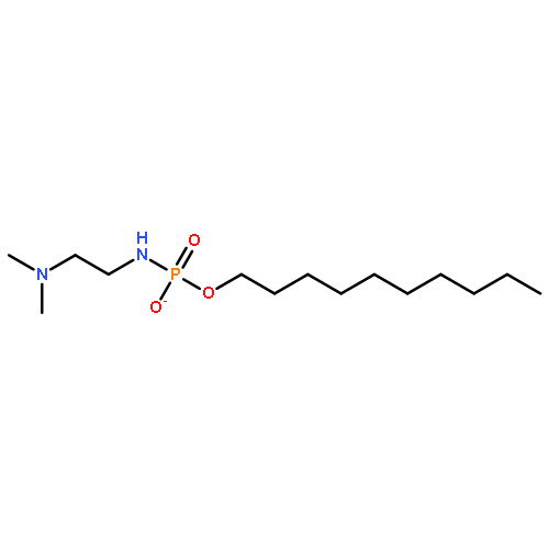 PHOSPHORAMIDIC ACID, [2-(DIMETHYLAMINO)ETHYL]-, MONODECYL ESTER