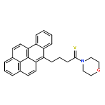 MORPHOLINE, 4-(4-BENZO[A]PYREN-6-YL-1-THIOXOBUTYL)-