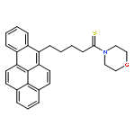 MORPHOLINE, 4-(5-BENZO[A]PYREN-6-YL-1-THIOXOPENTYL)-