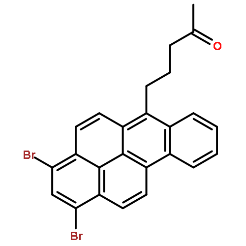 2-PENTANONE, 5-(1,3-DIBROMOBENZO[A]PYREN-6-YL)-