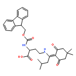 (S)-2-((((9H-Fluoren-9-yl)methoxy)carbonyl)amino)-4-((1-(4,4-dimethyl-2,6-dioxocyclohexylidene)-3-methylbutyl)amino)butanoic acid