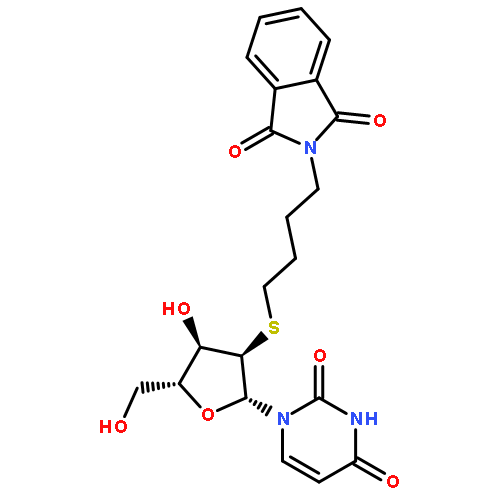 Uridine, 2'-S-[4-(1,3-dihydro-1,3-dioxo-2H-isoindol-2-yl)butyl]-2'-thio-