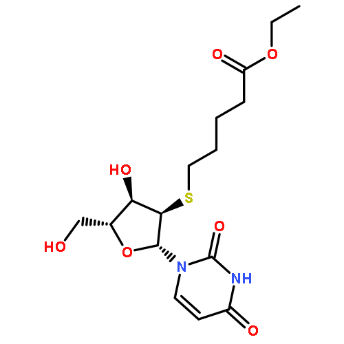 URIDINE, 2'-S-(5-ETHOXY-5-OXOPENTYL)-2'-THIO-