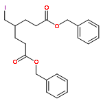 Heptanedioic acid, 4-(iodomethyl)-, bis(phenylmethyl) ester