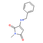 1H-Pyrrole-2,5-dione, 1-methyl-3-[(phenylmethyl)amino]- (9CI)