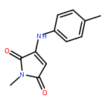 1H-PYRROLE-2,5-DIONE, 1-METHYL-3-[(4-METHYLPHENYL)AMINO]- (9CI)