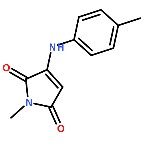 1H-PYRROLE-2,5-DIONE, 1-METHYL-3-[(4-METHYLPHENYL)AMINO]- (9CI)