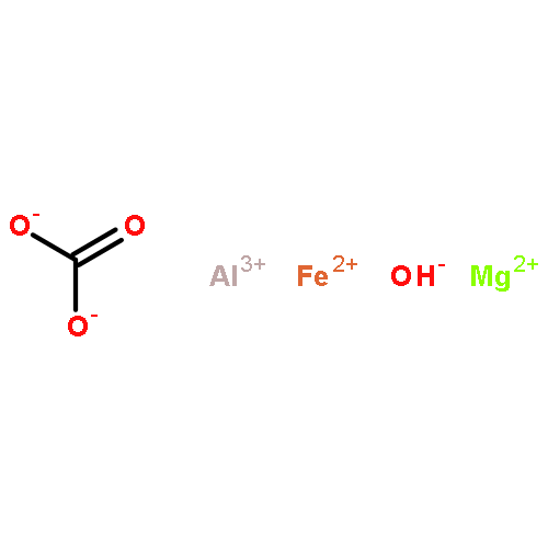 Aluminum iron magnesium carbonate hydroxide