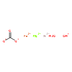 Aluminum iron magnesium carbonate hydroxide, hydrate