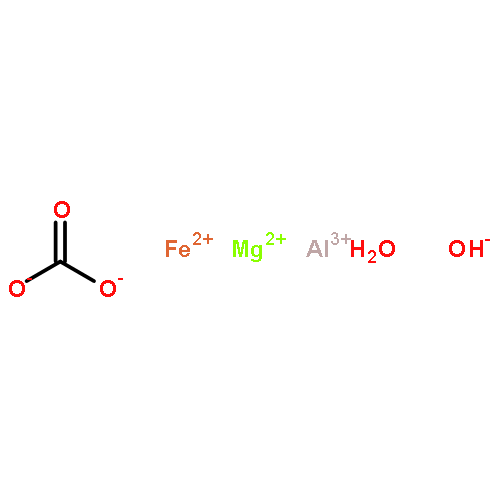Aluminum iron magnesium carbonate hydroxide, hydrate