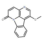 1-methoxy-6H-indolo[3,2,1-de][1,5]naphthyridin-6-one