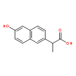 2-(6-hydroxynaphthalen-2-yl)propanoic acid