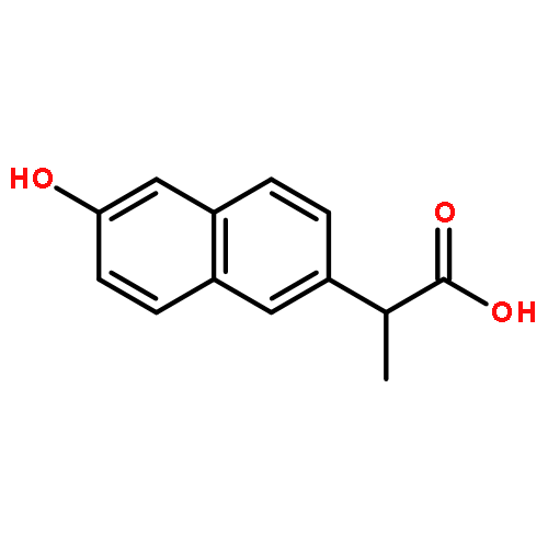 2-(6-hydroxynaphthalen-2-yl)propanoic acid