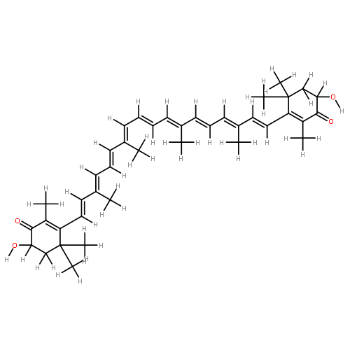 (3R,3'R)-asataxanthin