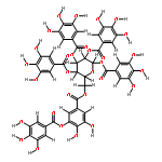 6-m-digalloyl-1,2,3,4-tetragalloyl-beta-D-glucose