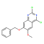 7-(Benzyloxy)-2,4-dichloro-6-methoxyquinazoline