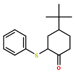 Cyclohexanone, 4-(1,1-dimethylethyl)-2-(phenylthio)-