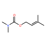 CARBAMIC ACID, DIMETHYL-, 3-METHYL-2-BUTENYL ESTER