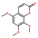 5,7,8-Trimethoxy-2H-chromen-2-one