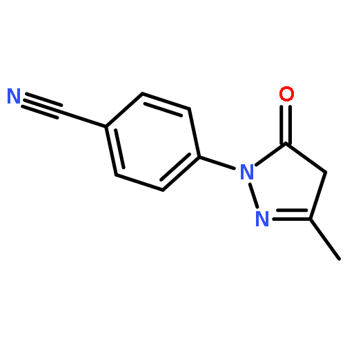 Benzonitrile, 4-(4,5-dihydro-3-methyl-5-oxo-1H-pyrazol-1-yl)-