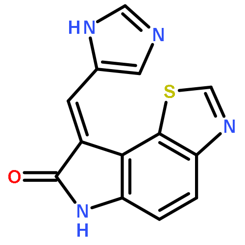 8-(1H-IMIDAZOL-4-YLMETHYLENE)-6,8-DIHYDRO-THIAZOLO[5,4-E]INDOL-7-ONE