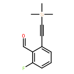 BENZALDEHYDE, 2-FLUORO-6-[(TRIMETHYLSILYL)ETHYNYL]-