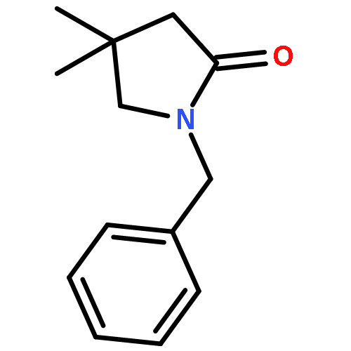 2-Pyrrolidinone, 4,4-dimethyl-1-(phenylmethyl)-