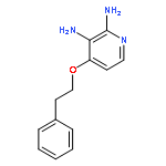 2,3-PYRIDINEDIAMINE, 4-(2-PHENYLETHOXY)-