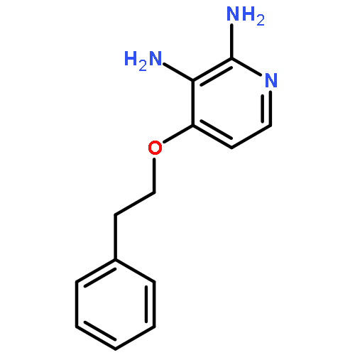 2,3-PYRIDINEDIAMINE, 4-(2-PHENYLETHOXY)-