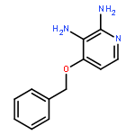 2,3-PYRIDINEDIAMINE, 4-(PHENYLMETHOXY)-