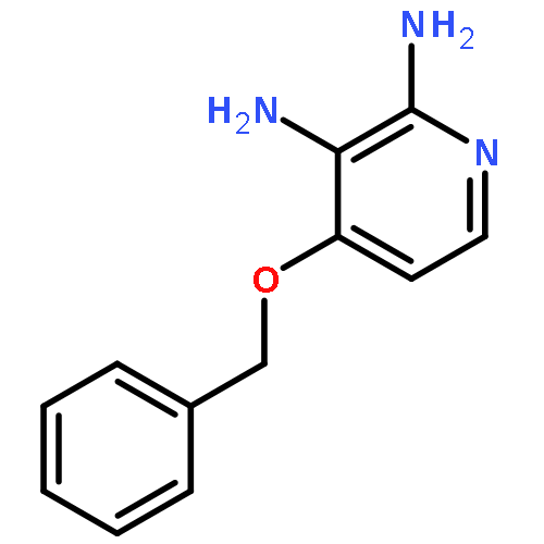 2,3-PYRIDINEDIAMINE, 4-(PHENYLMETHOXY)-