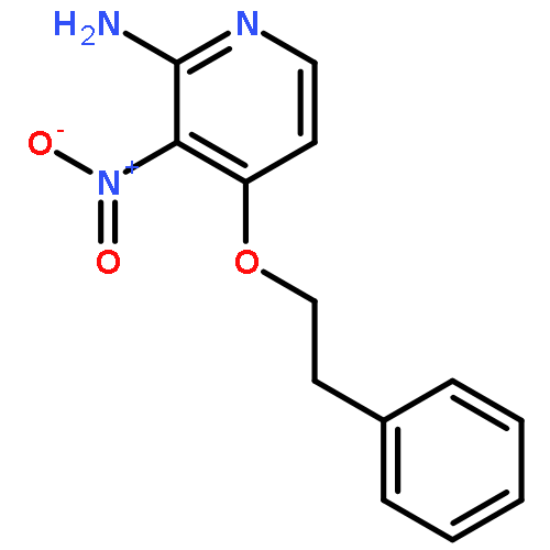 2-Pyridinamine, 3-nitro-4-(2-phenylethoxy)-