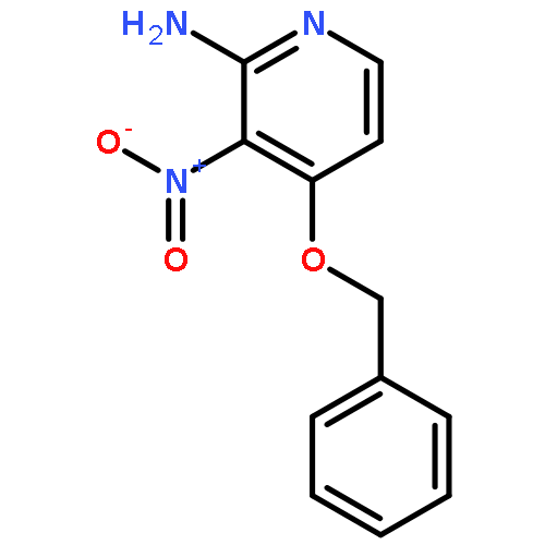 2-Pyridinamine, 3-nitro-4-(phenylmethoxy)-