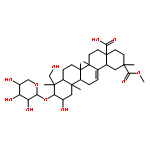 Olean-12-ene-28,29-dioicacid, 2,23-dihydroxy-3-(b-D-xylopyranosyloxy)-, 29-methyl ester, (2b,3b,4a,20b)-