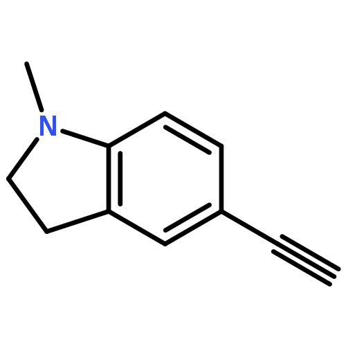 1H-Indole, 5-ethynyl-2,3-dihydro-1-methyl-