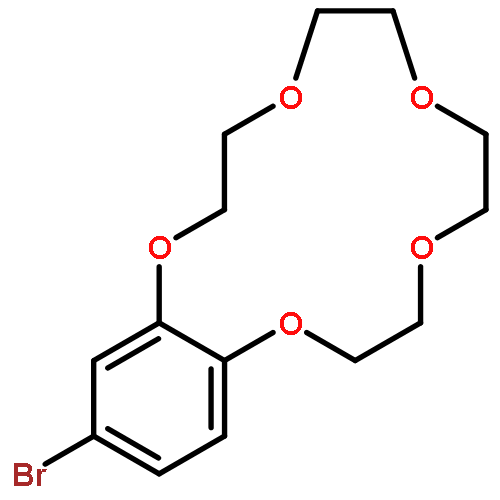 1,4,7,10,13-Benzopentaoxacyclopentadecin,15-bromo-2,3,5,6,8,9,11,12-octahydro-