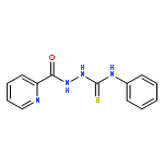 2-Pyridinecarboxylicacid, 2-[(phenylamino)thioxomethyl]hydrazide