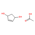 4-Cyclopentene-1,3-diol, monoacetate