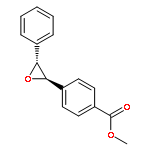 Benzoic acid, 4-[(2R,3R)-3-phenyloxiranyl]-, methyl ester, rel-